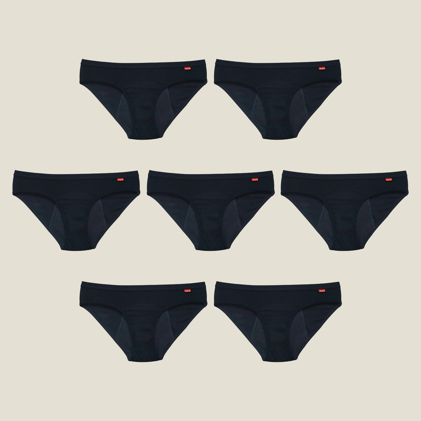 WUKA Basics™ Hipster - Medium - 7 Full Switch Set