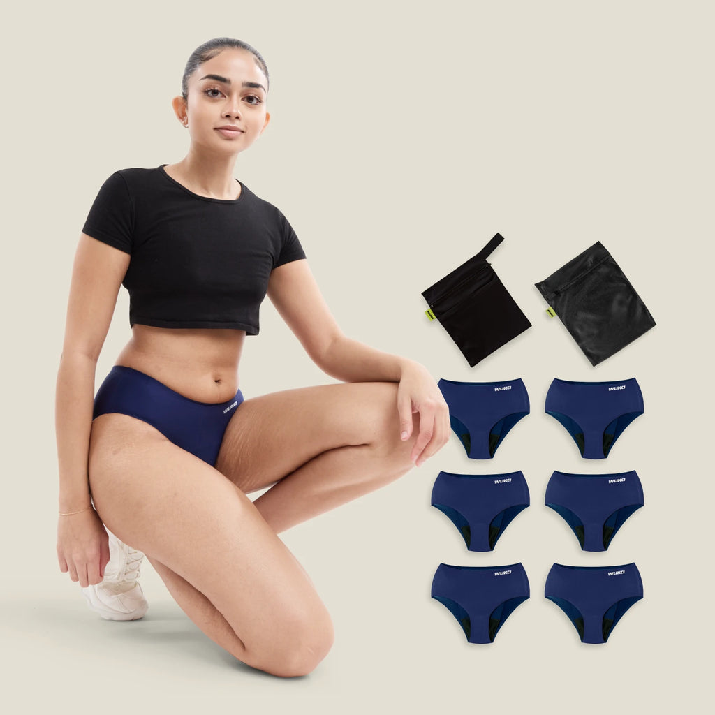 WUKA Period School Set - 1 Week - Super-Heavy - Navy