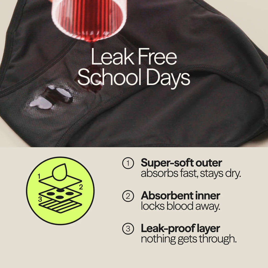 WUKA Period School Set - 1 Week - Super-Heavy - Black